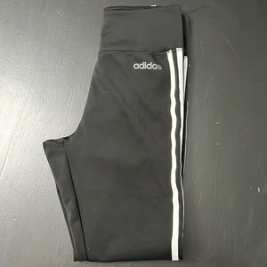 Women’s Adidas leggings, black, Small